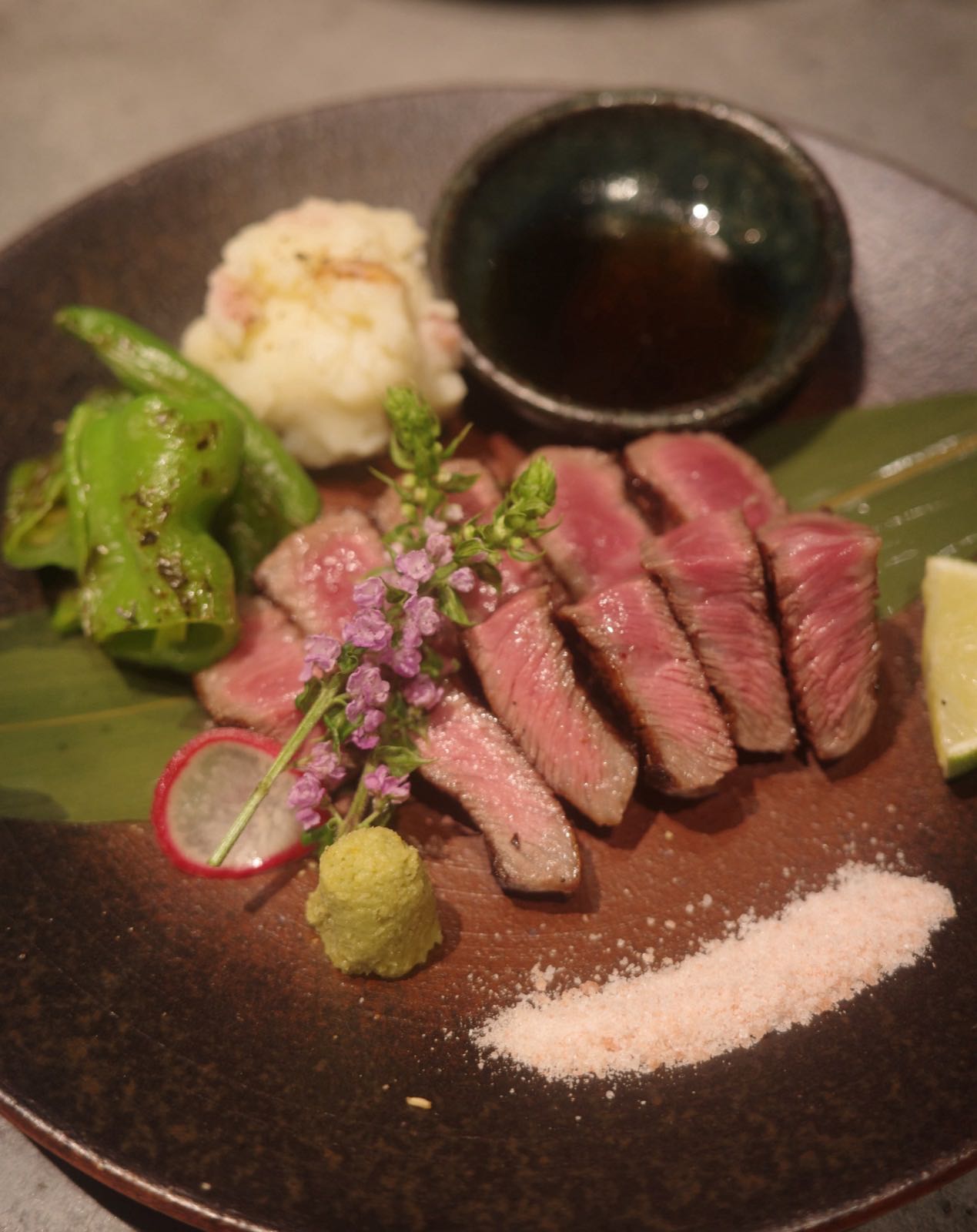 牛肉のたたき